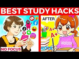5 BRILLIANT STUDY HACKS | Stay Productive When Feeling Unmotivated |HACKS Every Student Should Know