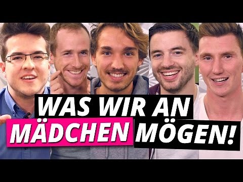 DAS LIEBEN WIR AN MÄDCHEN l Aussehen & Persönlichkeit - Unsere JUNGS PACKEN AUS! l Awesome Realtalk