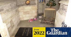 Queen Elizabeth II’s final resting place marked with new ledger stone