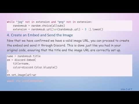 How to Get Only Images from PRAW in Your Discord Bot