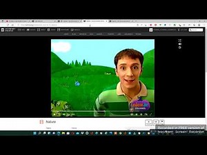 Blue's Clues Notebook Phrase From Nature