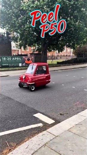 The Peel P50: The World's Tiniest Car