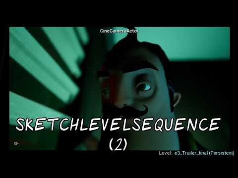 Hello Neighbor Beta 3 Unused Trailer Scenes & Intro Scenes