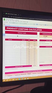 Stop guessing, start computing — like a real printpreneur. 💼✨ My Pricing Calculator will help you: ✔️ Compute materials labor overhead ✔️ Set profit-driven prices ✔️ Avoid lugi pricing ✔️ Sell with confidence Gusto mo rin nito? Comment PRICING and I’ll send the details! 🔥📩 #pricingcalculator #printingbusinessph #printingbusiness #calculator #printingph #printingphilippines | Our Paper Diary