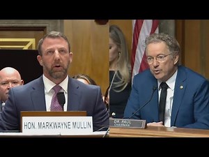 Sen. Rand Paul Confronts Sen. Markwayne Mullin At Hearing