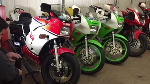 Project corner at Wheels Motorcycles, Peterborough. 🎥 | Classic Motorcycle Mechanics