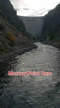 Crossing the Gunnison River - Curecanti National Recreation Area.