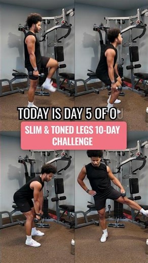 Day 5: Lower Body Burn (Dumbbells) | Slim & Toned Legs 10-Day Challenge | Standing Only (At Home)