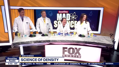 Learning about density: Mad Science