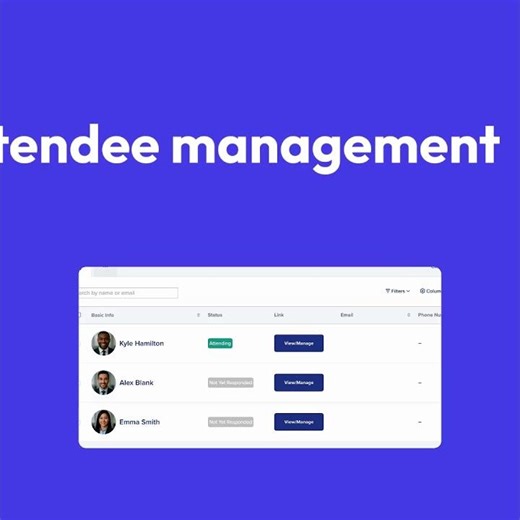 Attendee Management Software for Easy Event Organization | EventCreate