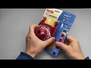 Korky 3060BP Universal Toilet Flapper Replaces Most Large 3 Inch Flappers Long Lasting Rubber Ea