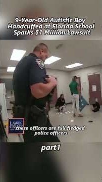 A 9-year-old autistic boy was handcuffed at a Florida school, sparking a $1 million lawsuit.