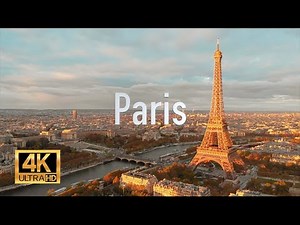 4K Paris City | Eiffel Tower | Drone Footage