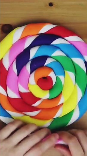 Making Rainbow Lollipop 🍭 cake | Colorful And Delicious Cake