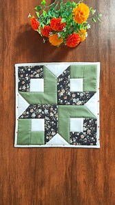 93K views · 1.2K reactions | Stunning Quilt Block Table Toper #sewing #sewingtutorial #quilting #quiltingforbeginners | Indah Sewing | Facebook