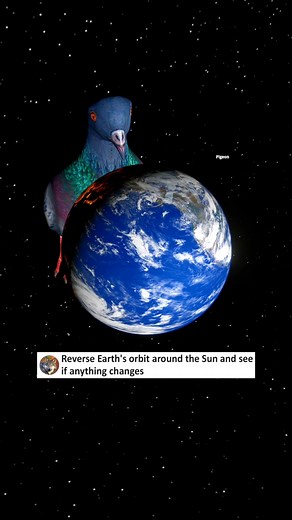 What If Earth Orbited the Sun Backwards? A Space Theory