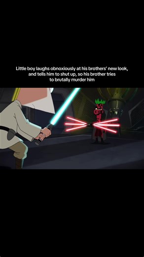 Lowk his fault, for telling Ferb to shut up #phineasandferb #ferb #phineas #fyp #starwars