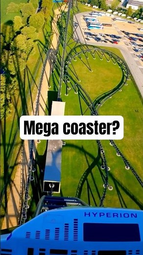 HYPERION Mega Roller Coaster Front seat Energylandia POV 4k #energylandia #coaster #rollercoaster