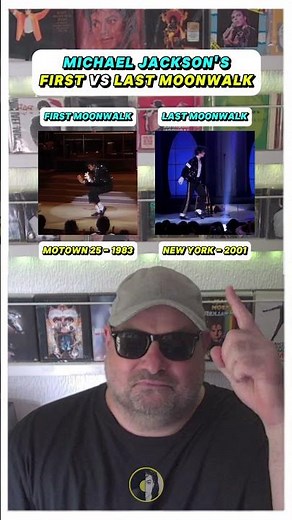 Michael Jackson’s First Vs Last Moonwalk🔥💯 #michaeljackson #mjmoonwalk