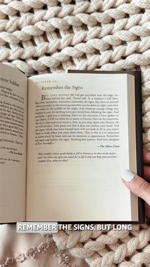 Remember the signs -- believe the signs! #Narnia #cslewis | C. S. Lewis