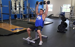 Seated Dumbbell Press