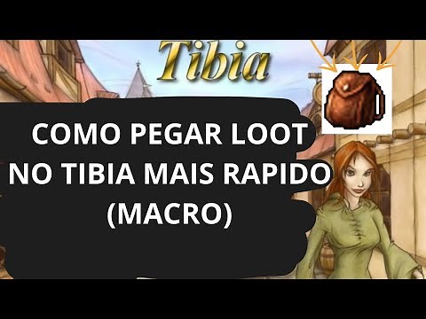 COMO INSTALAR USAR E CONFIGURAR MACRO DE PEGAR LOOT NO TIBIA (X MOUSE BUTTON) 2024 *PEGAR LOOT TIBIA