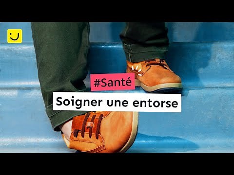 Soigner une entorse
