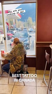 Best tattoo in Canada. #canada #tattoo #best #timhortons #timhortonscanada #hair #head #fyp #trending #reels #viral #esso | Life is Beautiful