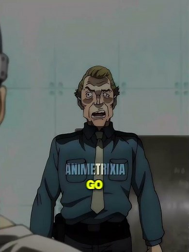 Hector survives electric chair execution and kills prison guard with his punch 💀😭 #anime #shorts