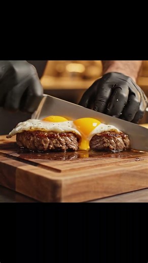 Juicy Steak & Egg Drip ASMR 🥩🍳🔥