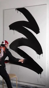 Artist @Gell-Art ✨ #artwork #paintsession #abstractpainting #artprocess #artist | Jabari Vargas