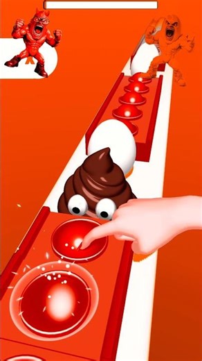 FUNNIEST RUN EVER! 💩🤣 POP RUNNER 3D! HELP #gaming​ #shorts​ #shortfeed​ #viralshorts​