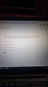 You are developing an AI chatbot for a pizza restaurant. You wa... | Filo