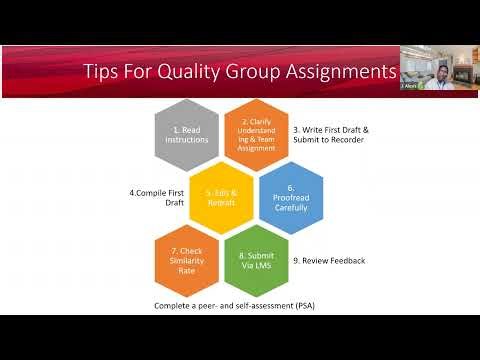 Tips for Completing High-Quality Group Assignments
