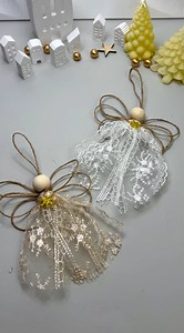 281K views · 2.8K reactions | I made this beautiful Angel using tulle lace 懶✨ If you want more DIY angels like this, leave a comment and share! ️ #Angel #fblifestyle #diy #crafts @topfans | Home Decoration | Facebook