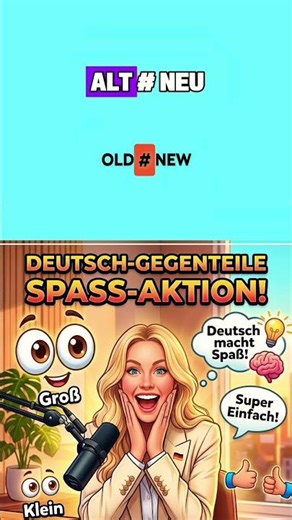 Master German Opposites Fast! 🇩🇪 | Essential Vocabulary