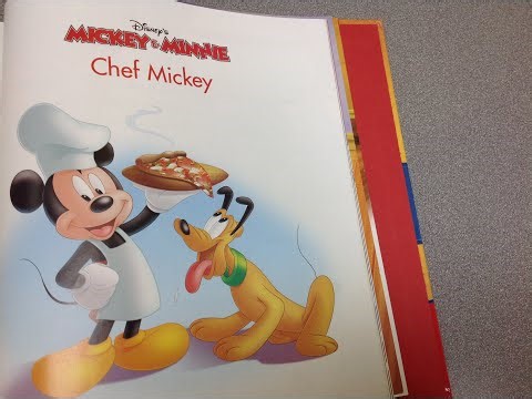 Walt Disney's MICKEY & MINNIE Storybook Collection Chef Mickey #ChefMickey #MickeyMouse #MinnieMouse