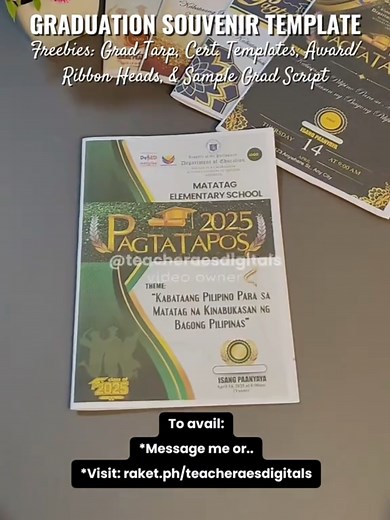 Replying to @charuth17 Jan po makaka avail ng Graduation Souvenir Graduation Program Graduation Program Template Graduation Souvenir Template #graduation #souvenir #program #graduationprogram #graduationtemplate #graduationsouvenir #graduationprogramtemplate