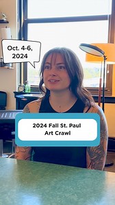 This weekend, October 4th-6th, experience the 2024 @St. Paul Art Collective Fall St. Paul Art Crawl, where artists and our local community unite to celebrate creativity across 30 gallery locations in ten St. Paul neighborhoods. This year, we celebrate the power of art to bring us together, even in times of sorrow. As we explore the galleries, artist lofts, and shared spaces, we honor the memory of Carrie Kwok, a beloved artist of Lowertown whose creativity and spirit inspired many. Let's come to