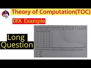 Draw State diagram with the help of transition table || accepting or rejecting ||