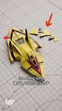 [RAY] Fixing a Broken Toy Fighter Jet! 壊れたおもちゃの戦闘機を直す！‪@RAYSTUDIO2019‬