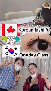 속눈썹펌 클래스 현장 feat. Canada에서 오신 원장님 #koreanlashlift #속눈썹펌수강
