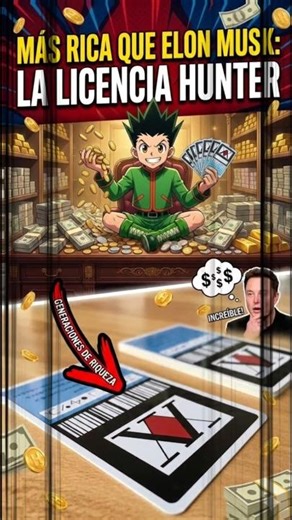 How much is a Hunter License worth in real life? 💳 #shorts #anime #money