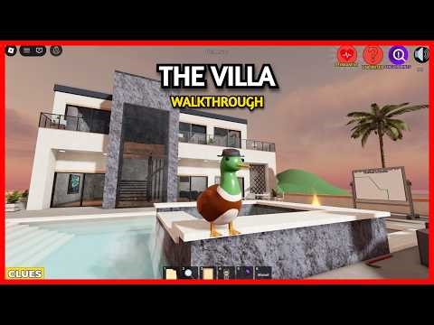 Roblox Detective Duck THE VILLA Walkthrough