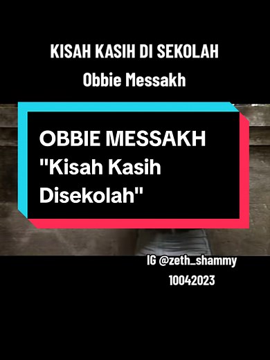 KISAH KASIH DISEKOLAH Penyanyi : Obbie Mesaakh Penulis : Obbie Mesaakh Rilis : 1986 #kisahkasihdisekolah #obbiemessakh #padahariini #lagukenangan #zethshammyapalem
