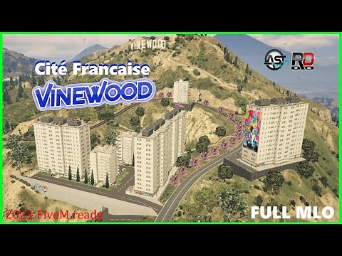 [FIVEM MLO] GANG BASE Cité Francaise Vinewood 2024 FiVeM ready. [MAPPING GTA5]