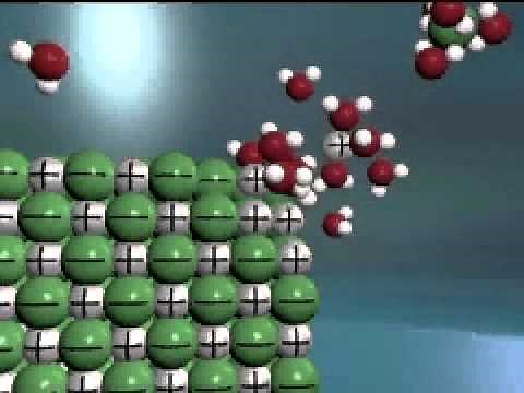 Dissolution Of NaCl In Water