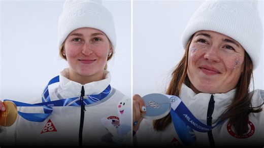 Team USA on 'pretty incredible' wins in freestyle skiing moguls
