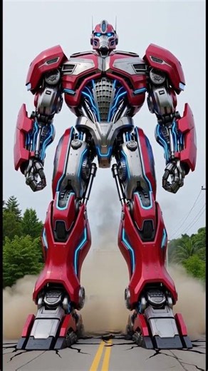 Epic Transformers Battle! Red & Green Robot Team Up for Final Fight