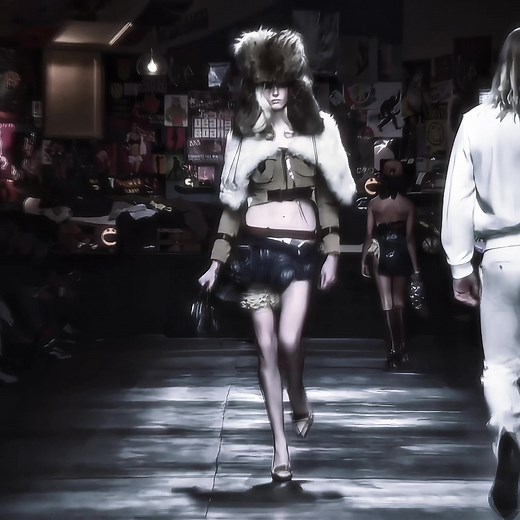 Dsquared2 Fashion Show: Model Walks and Supermodel Edits